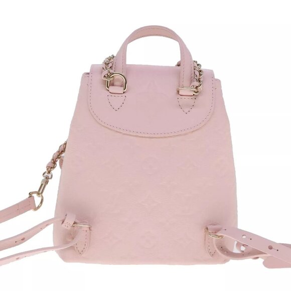 LOUIS VUITTON Monogram Empreinte Backup Backpack Pink - Picture 2 of 16